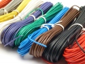 Draadset 10 kleuren 1x0,2mm² 24AWG meeraderig